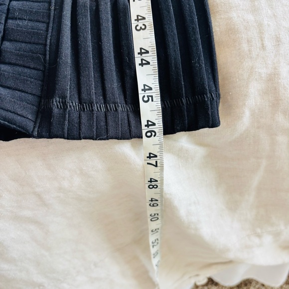 Good American ribbed Black Button-Down‎ Dress 0 90’s, goth, sexy - Picture 10 of 11